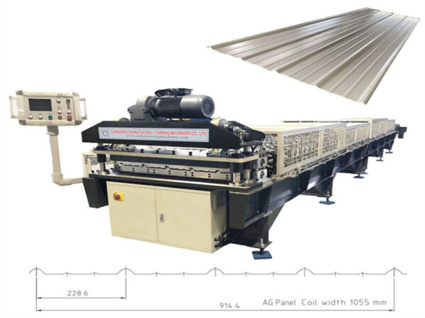 security rib 01 Zhongtuo Security Rib Roll Forming Machine Metal Roof & Wall Panel Roll Former for Multiple Profiles