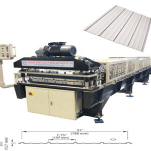 security rib roof01 Zhongtuo Security Rib Roll Forming Machine Metal Roof & Wall Panel Roll Former for Multiple Profiles