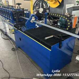 stud and track roll forming machine08 Zhongtuo High Speed Drywall Track Machine with Punching & Logo Embossing Deep Track Roll Forming Machine
