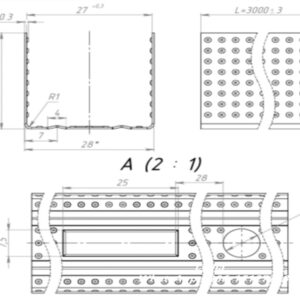stud and track roll forming machine20 galvanized steel deep track profile sample