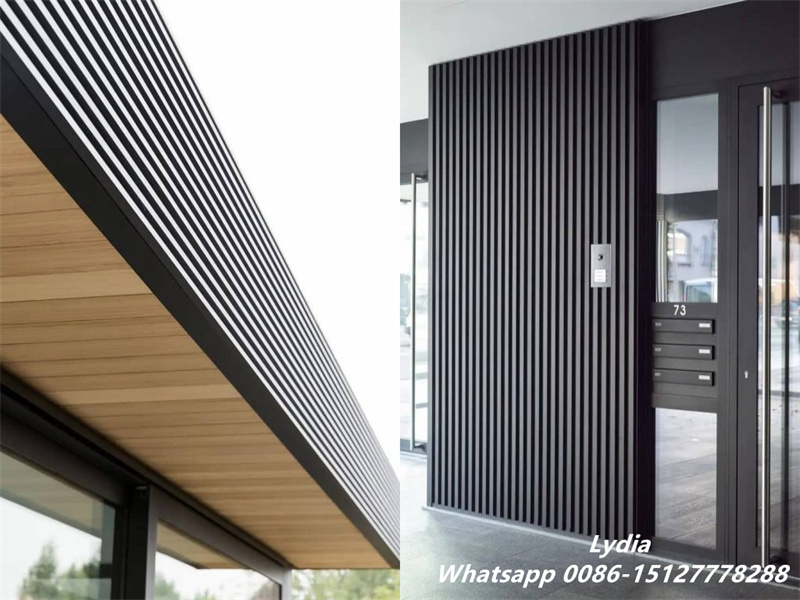 modern industrial building facade using metal wall cladding panels