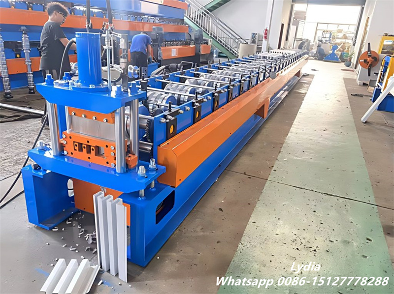 90 degree horizontal wall cladding roll forming machine full production line overview