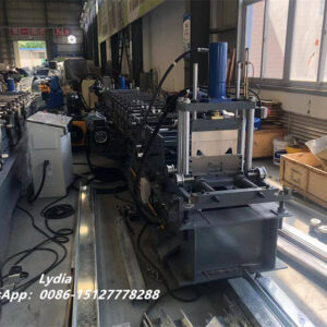 C purlin09 Galvanized steel C purlin profile produced by roll forming machine