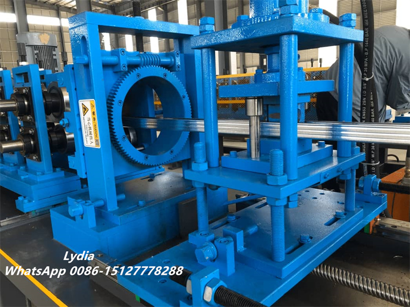 Light gauge steel stud and track machine