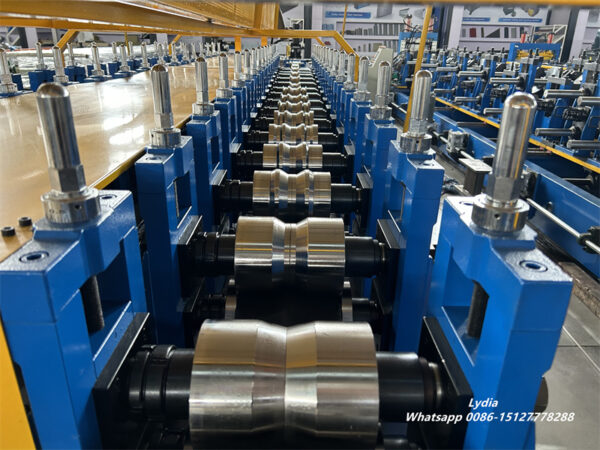 Colorbond fencing Sheet23 Fence panel forming rollers and cutter system