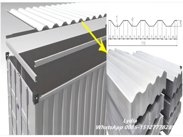 Container Side Wall Panel03 Shipping Container Making Machine Container Panel Roll Forming Machine Manufacturer