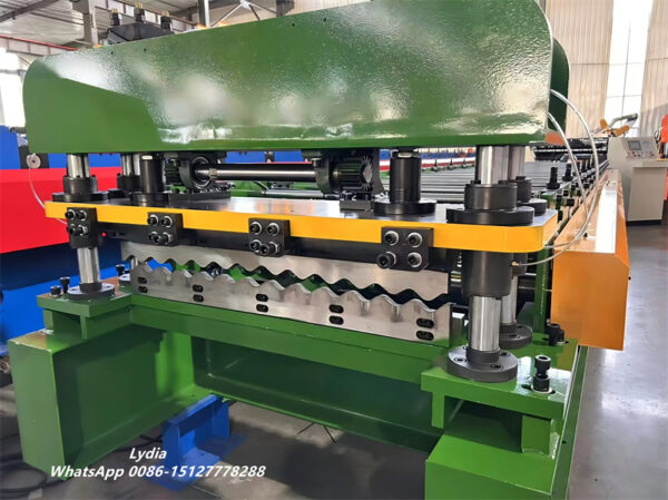 Corrugated Metal Roof001 Zhongtuo Adjustable Customized Corrugated Roof Panel Roll Forming Machine For Metal Roofing Production