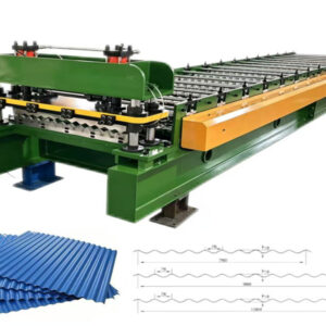 Corrugated Metal Roof01 Zhongtuo Adjustable Customized Corrugated Roof Panel Roll Forming Machine For Metal Roofing Production