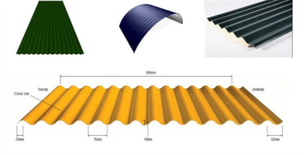 Corrugated Metal Roof08 Customized corrugated roofing panel forming equipment