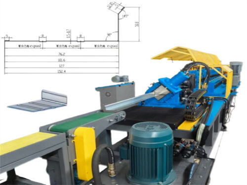 Zhongtuo Hot Sale Angle Roof Flashing Metal Roofing Drip Edge Roll Forming Machine North America