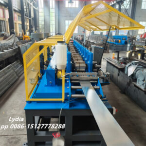 Drip Edge Roll Forming Machine06 Roller stations detail of Metal Roofing Drip Edge Roll Forming Machine (45# steel chrome plated)