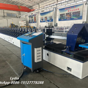 Fascia Gutter01 Roof rain gutter forming machine with hydraulic system