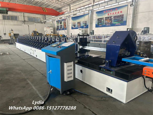 Fascia Gutter01 Roof rain gutter forming machine with hydraulic system