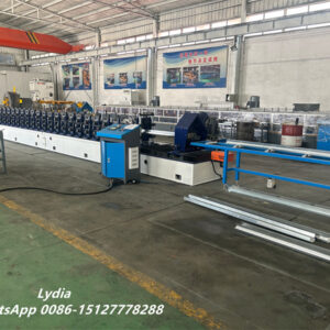 Fascia Gutter02 Metal gutter roll forming machine factory production line