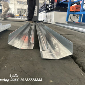 Fascia Gutter13 Fascia gutter roll forming machine for rain gutter production