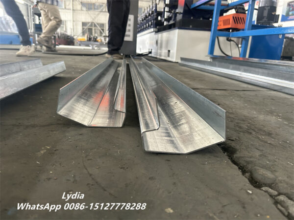Fascia Gutter13 Fascia gutter roll forming machine for rain gutter production