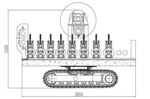 Hydroponic Hanging Gutter 05 Greenhouse gutter roll forming machine for hydroponic farming