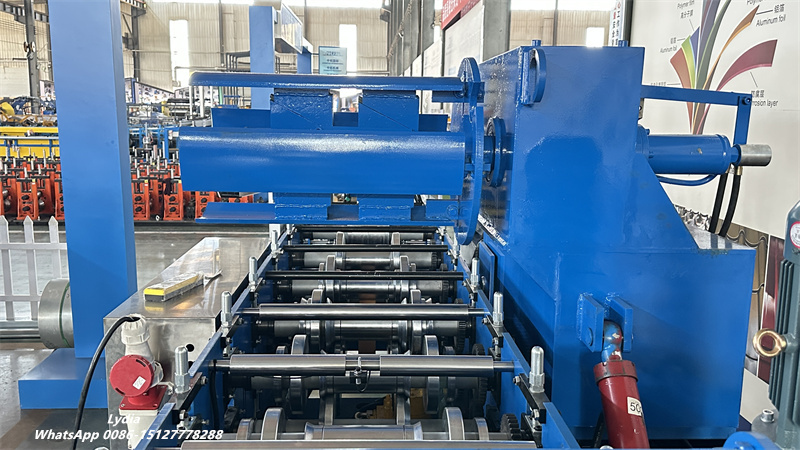 Greenhouse cultivation gutter roll forming equipment
