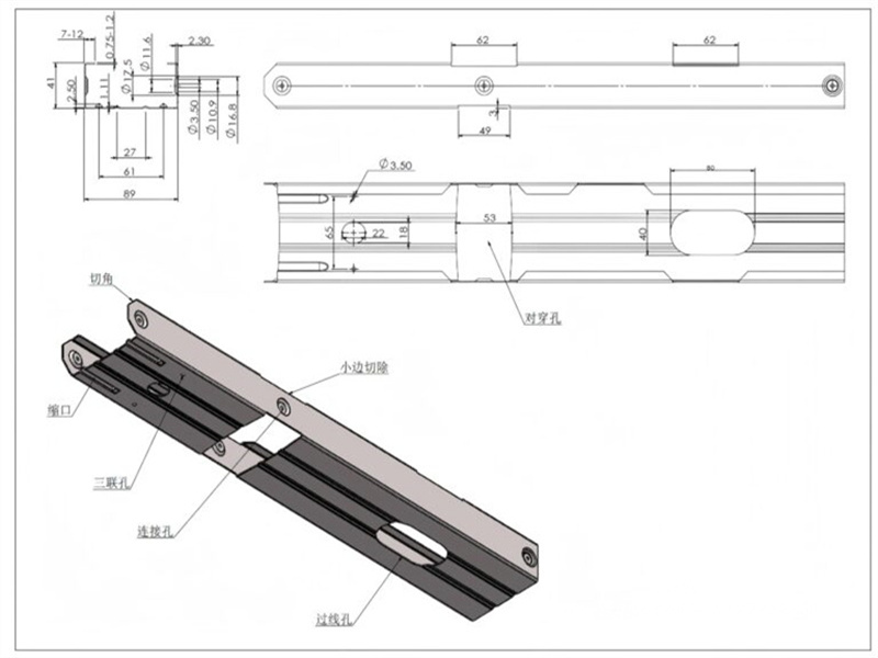 Light gauge steel framing machine producing galvanized steel profiles