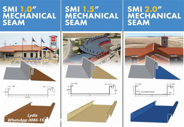 MultiPro Roof Panel06 Zhongtuo SSQ II MultiPro Roof Panel Machine Multi-Profile Standing Seam Roll Forming Machine Manufacturer
