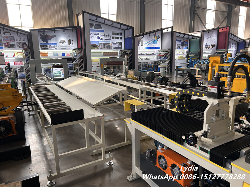 hat channel roll forming machine