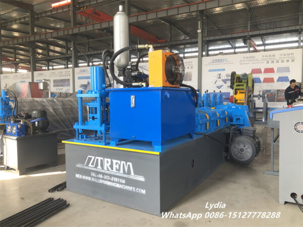 Zhongtuo Automatic Friction Bolts Machine for Manufacturing Split Set Rock Bolts and Pipe Seam Anchors for Mining Tunnel Support and Geotechnical Engineering