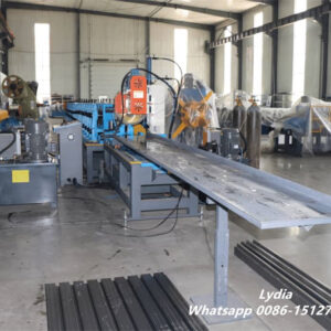 Step Beam P Beam001 high speed warehouse rack beam forming machine