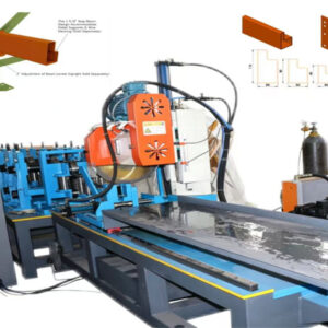 Step Beam P Beam01 high speed warehouse rack beam forming machine