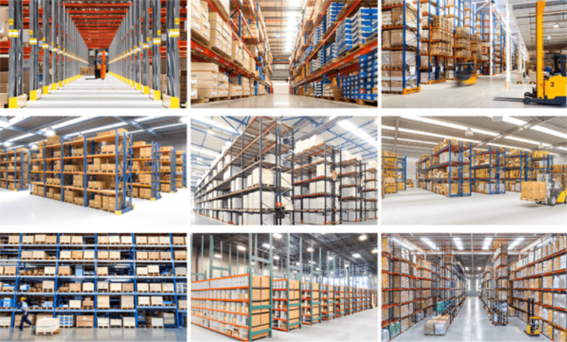 pallet rack upright roll forming machine production