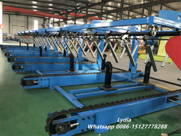 TN4002 Hydraulic decoiler for TN40 roof sheet roll forming machine