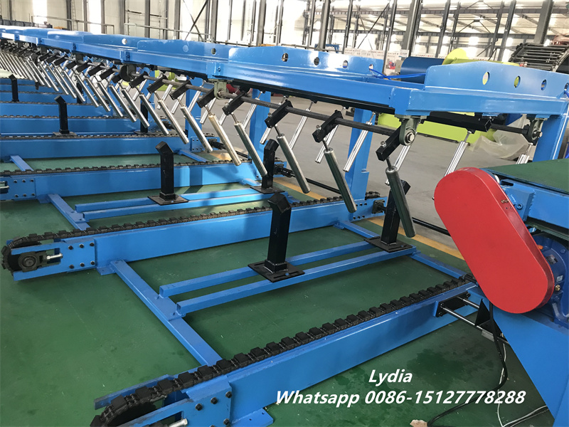 PLC controlled IBR roof sheet forming machine
