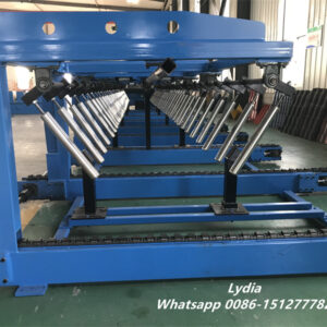 TN4004 PLC controlled IBR roof sheet forming machine
