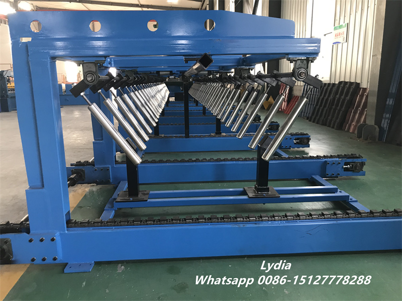 PLC controlled IBR roof sheet forming machine