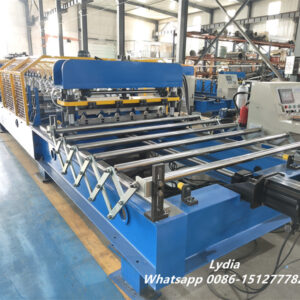 TN40 IBR roof sheet roll forming machine for Algeria market TN40 IBR roof sheet roll forming machine for Algeria market