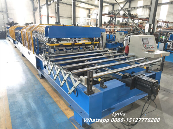 TN40 IBR roof sheet roll forming machine for Algeria market TN40 IBR roof sheet roll forming machine for Algeria market