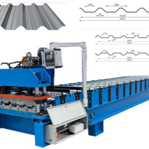 Trapezoidal and facade 01 high speed trapezoidal roofing sheet production line