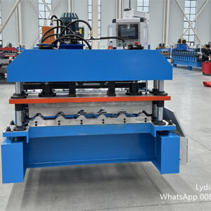 Trapezoidal and facade sheets04 metal roofing sheet making machine for industrial roof panels