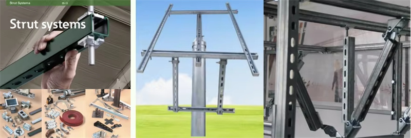 Automatic solar strut channel forming machine