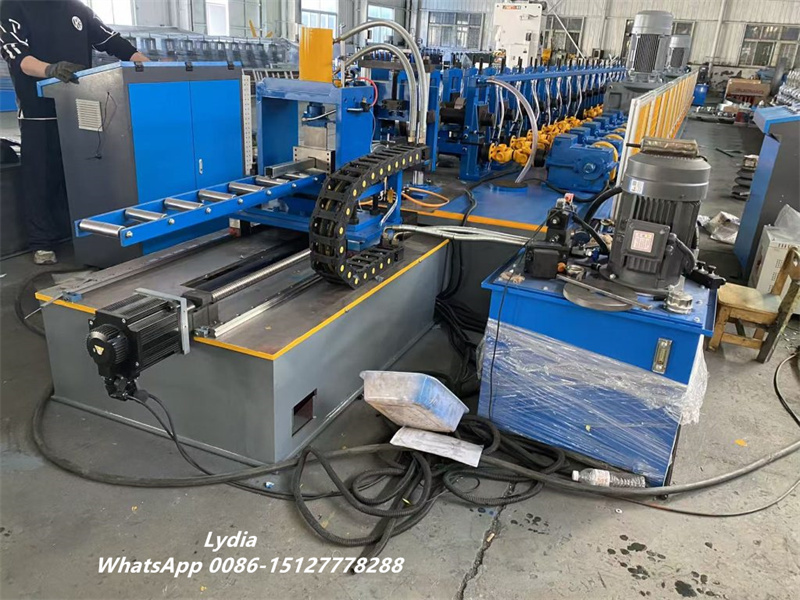 Solar Unistrut Channel Roll Forming Machine production line