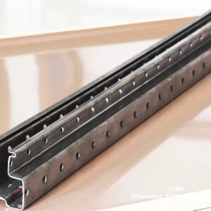 Upright Pillar Rack03 Supermarket shelf upright profile produced by roll forming machine
