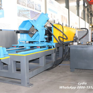 Upright Pillar Rack16 storage rack column roll forming machine