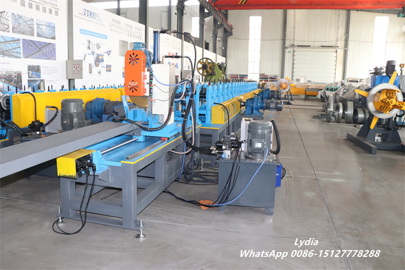 storage rack column roll forming machine