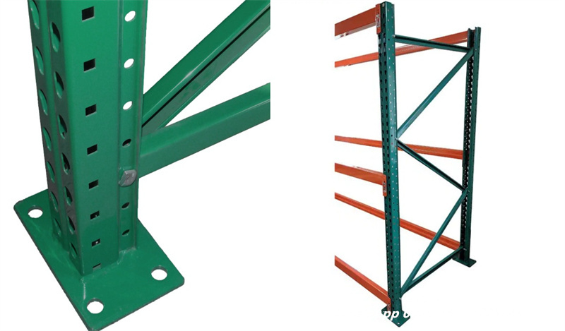 Super market storage shelf upright pillar rack roll forming machine production line
