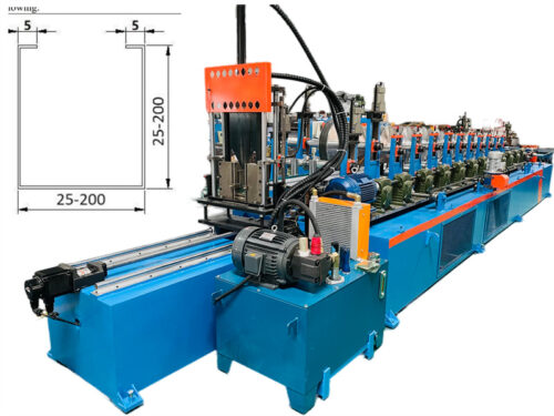 U baffle ceiling roll forming machine for acoustic metal ceiling panel production
