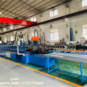 baffle ceiling machine01 Automatic metal U baffle ceiling production line with PLC control system