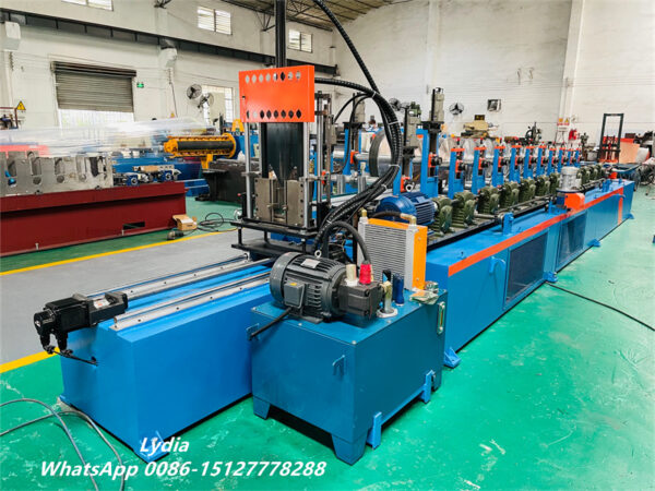 baffle ceiling machine05 Hydraulic cutting system for metal acoustic ceiling manufacturing machine