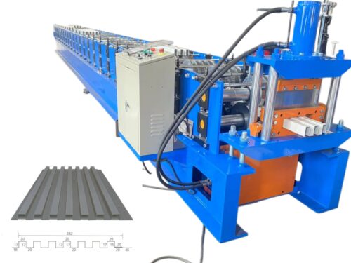 0 degree horizontal wall cladding roll forming machine full production line overview