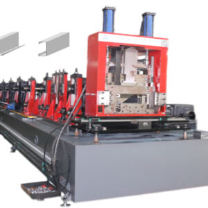 interchangeable purlin forming line