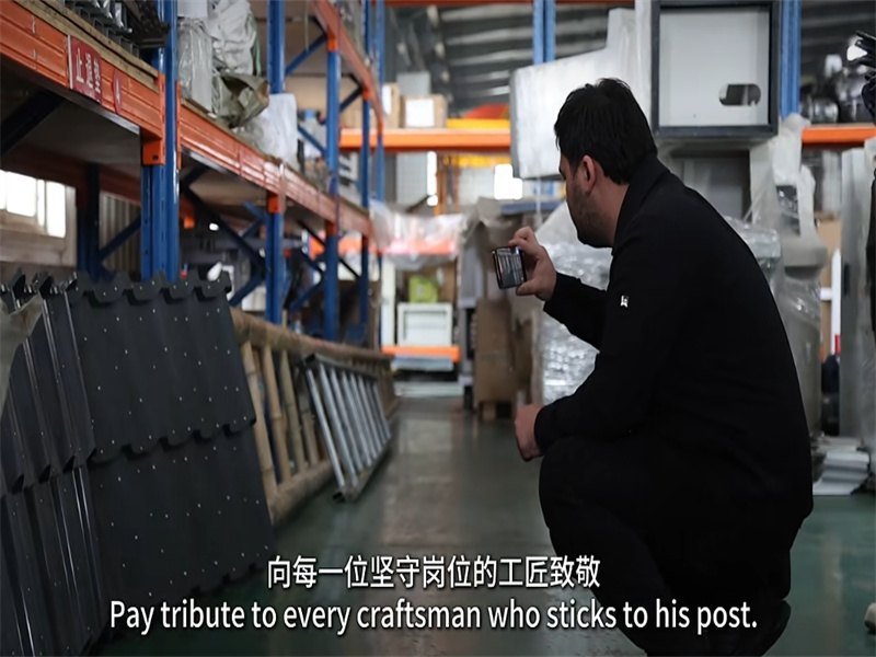 roof panel roll forming machine