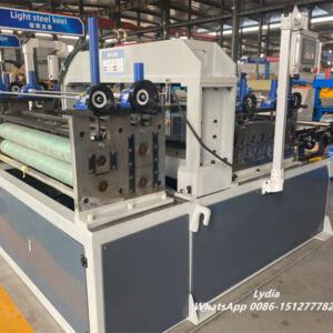 slitting line01 Industrial steel slitting machine with PLC control system and touch screen operation